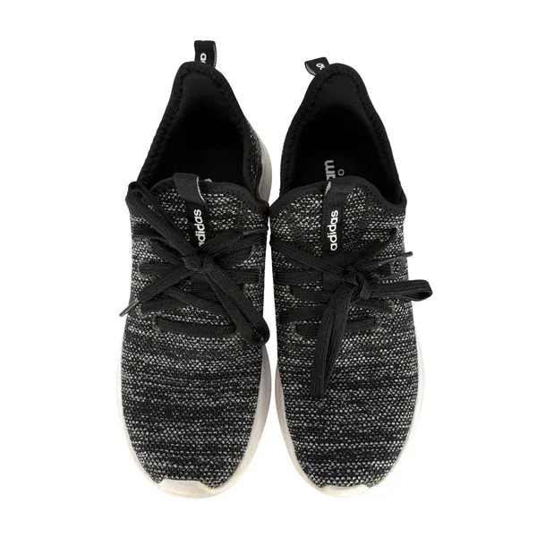 Adidas Cloudfoam‎ Pure Running Shoes Womens 7.5 Black White DB0694 Sneakers - Image 9