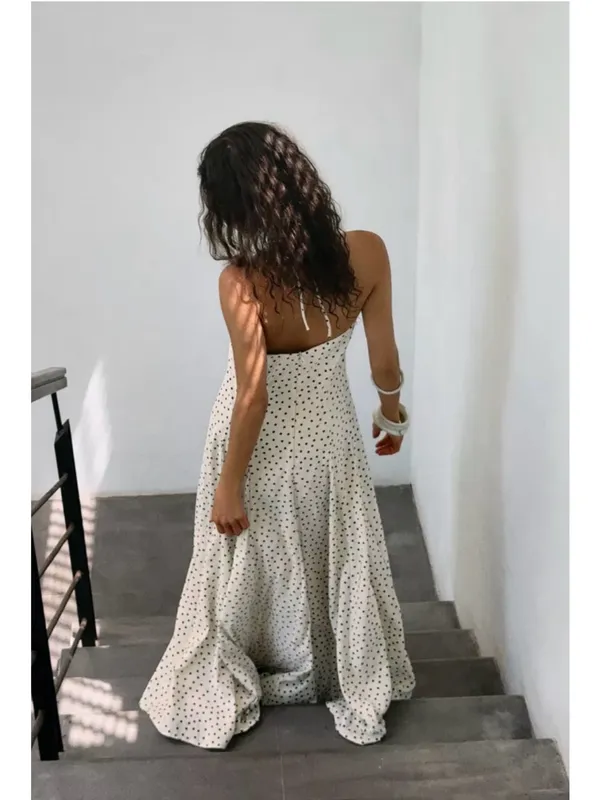 Zara voluminous polka dot maxi dress‎ - Image 2