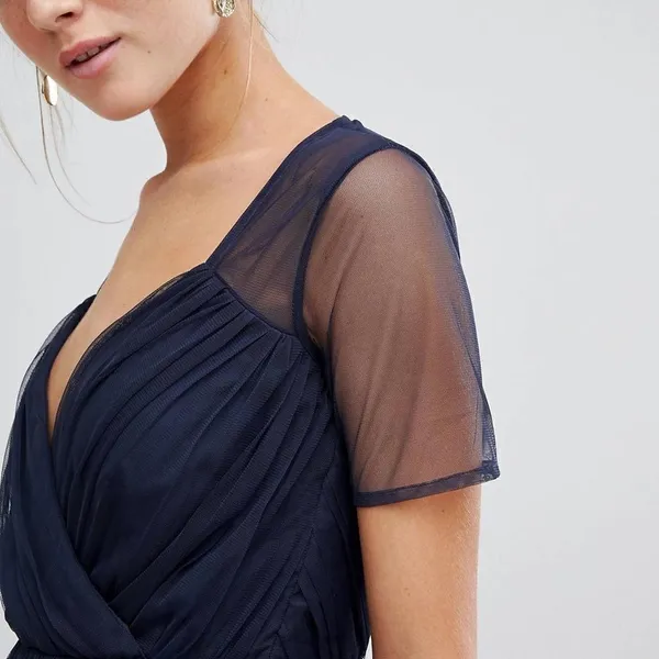 ✨ ASOS Tulle Mini Dress with Sheer Sleeve✨ - Image 6