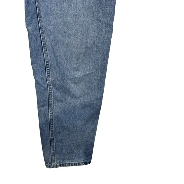 Levi's Womens Jeans 550 Relaxed Fit Tapered‎ Leg Silver Tab Denim Blue 12 Misses - Image 2