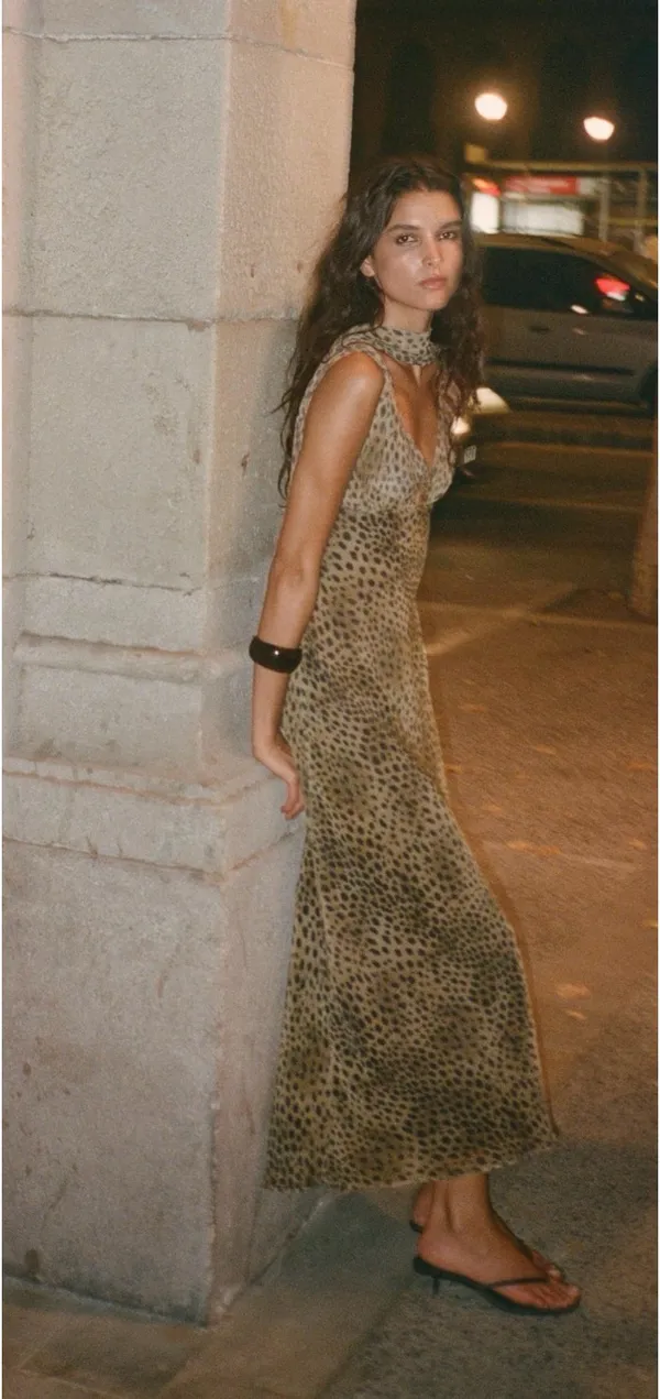 ZARA Cheetah Dress - Image 2