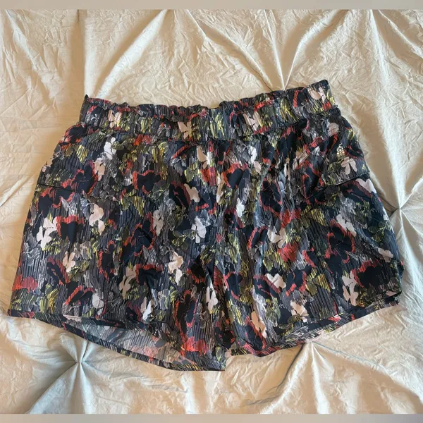 EUC FP Movement Multicolor Athletic Shorts Size M - Image 2