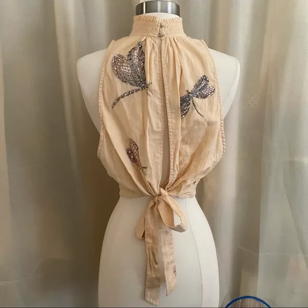 Free People Dragonfly Sequin Top - Image 2