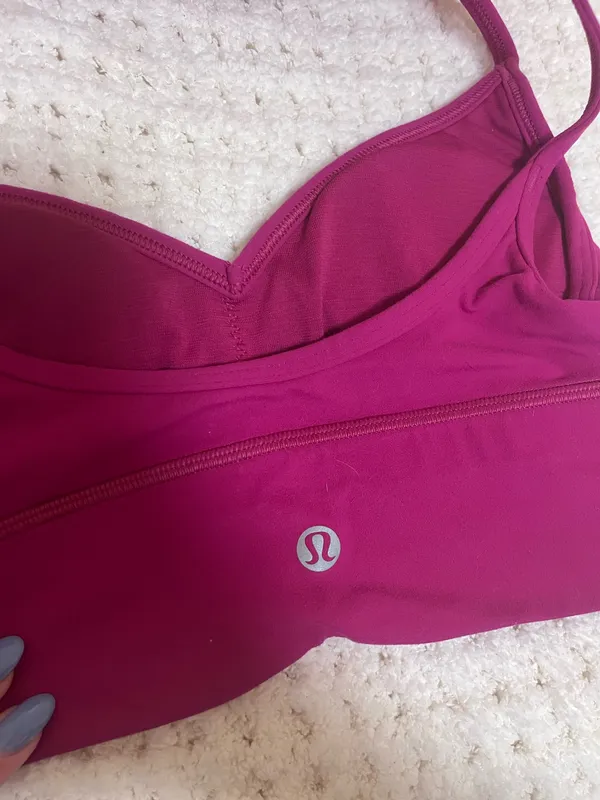 Pink Lululemon Bra - Image 2