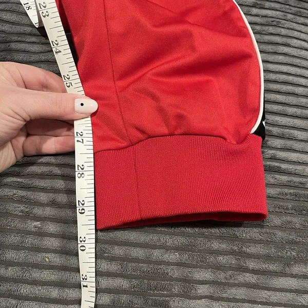 Kappa Track Pants Womens XSmall Red Elastic Waist Low-Rise Performance Pull On - Image 11