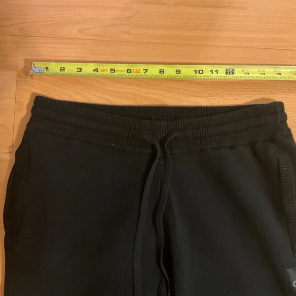 Alo Yoga Scholar Straight Leg Sweatpant Black L - Image 4