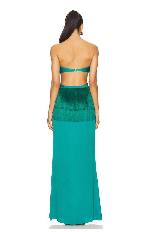 Baobab Dua Dress Green - Image 3