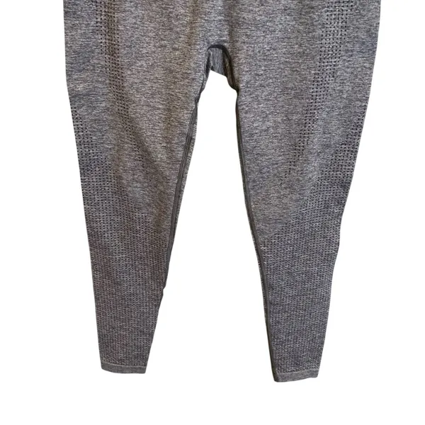 Gymshark Vital Seamless 2.0 Leggings In Smokey Grey Marl Size Medium - Image 7