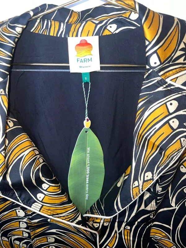 Farm Rio Toucan Spirals Blazer NWT Off White Tropical Print Jacket‎ S - Image 7