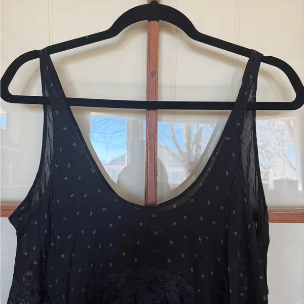 Free People Intimately She Swings Slip Chamise Lace Trim Boho Mini Dress – XS - Image 7