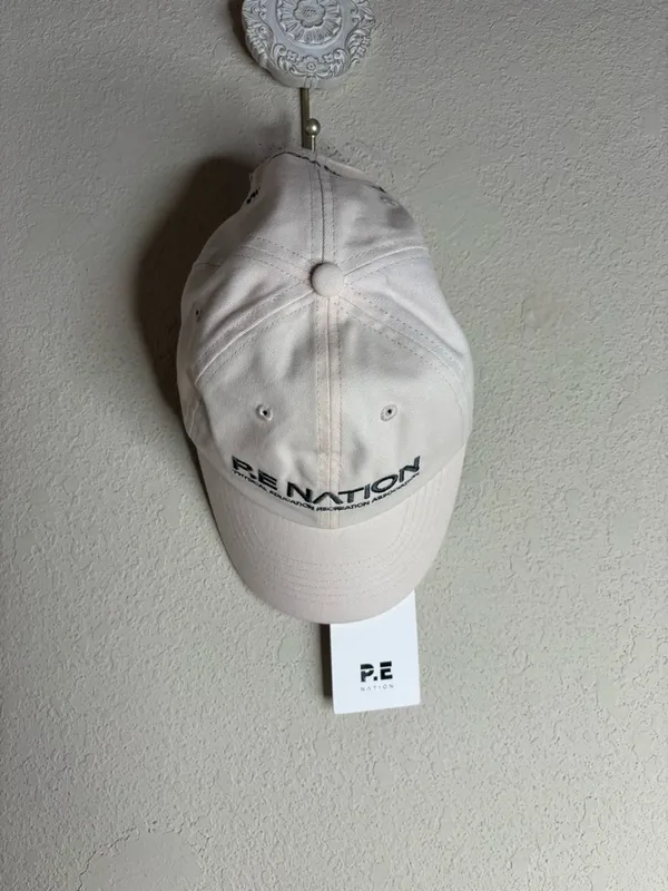 PE Nation White Hommage Blush Baseball Hat - Image 2