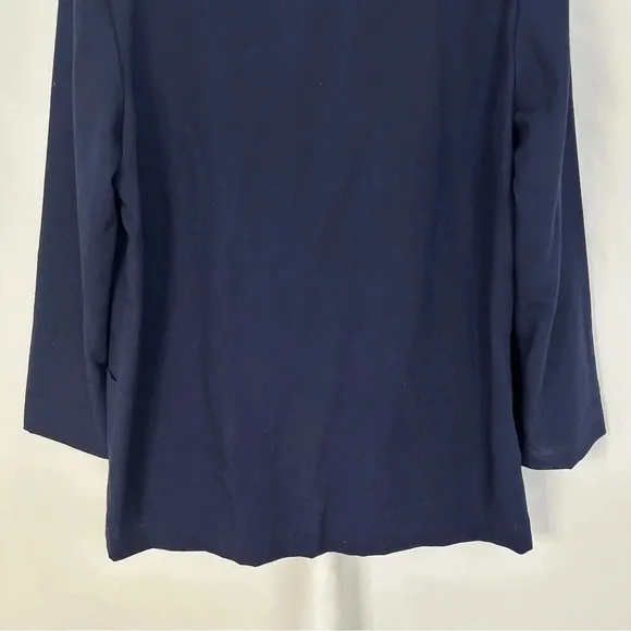 Vintage Requirements Blazer Womens Size 14 One‎ Button Classic Blue Lightweight - Image 8