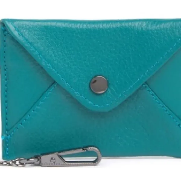 Aimee Kestenberg "Ashley Leather" Wallet Purse, in "Rainforest Green" - Image 6