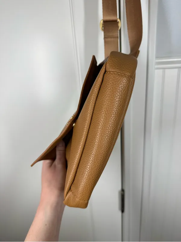 Freshly Picked Classic Fanny Pack bum bag Park Sling bag In Toffee brown diaper - Image 5