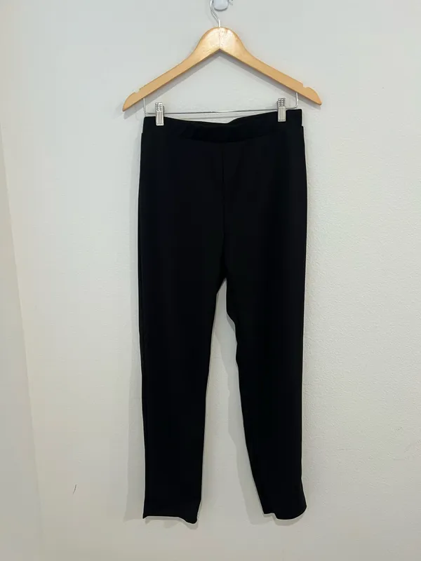 Classic Black Slim Dress Pants Size L by Day & nite - Image 2