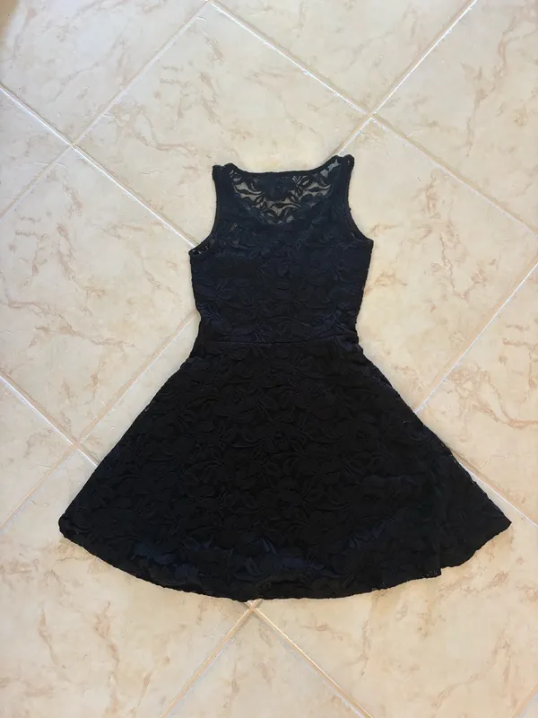 Material Girl Black Dress - Image 2