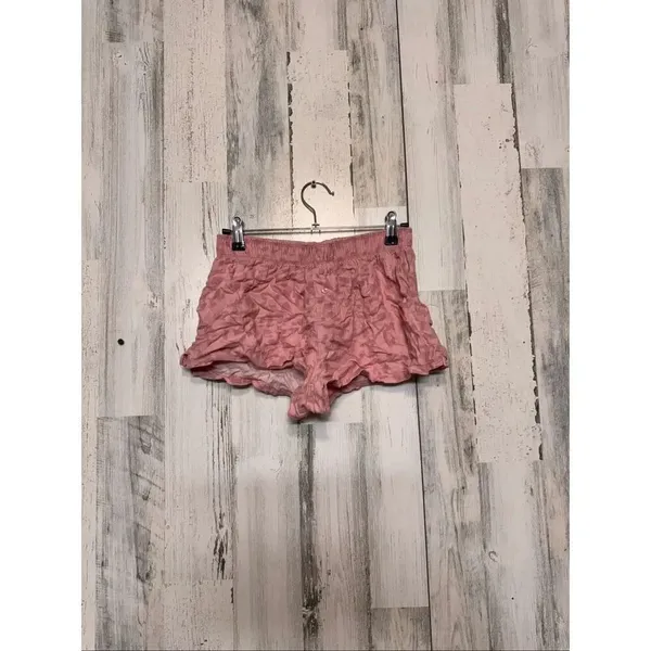 Colsie Pink Lounge Shorts Size XS Soft Cotton Rayon Pajama Shorts Elastic Waist - Image 2