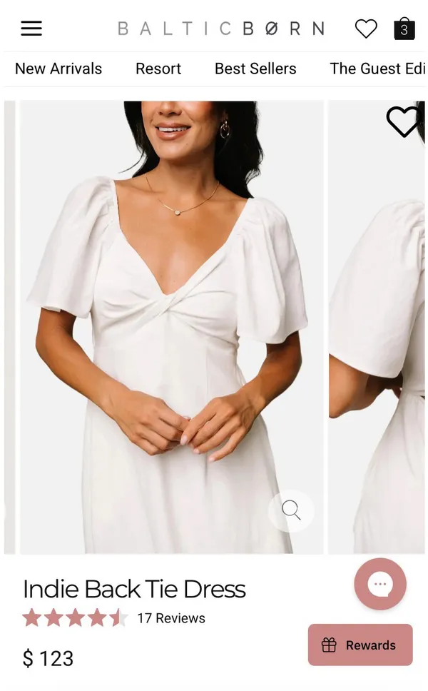 Baltic Born back tie dress - Image 2