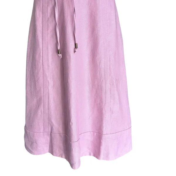 J.Crew Dress Corset Pink Wedding Whimsey Fairy SZ 6 Sleeveless Twill Cotton - Image 5