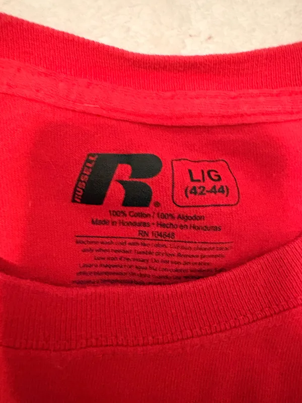 Russell Texas Tech T-Shirt - Image 2