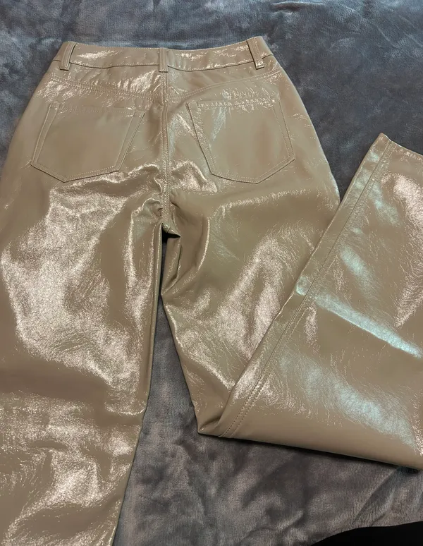 PacSun Faux Leather Pants - Image 4