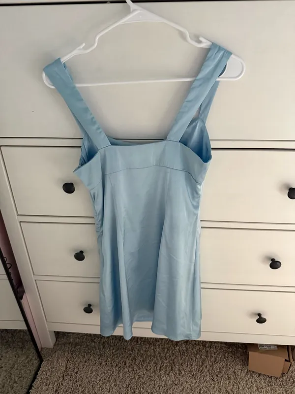 Peppermayo Mini Dress Blue - Image 2