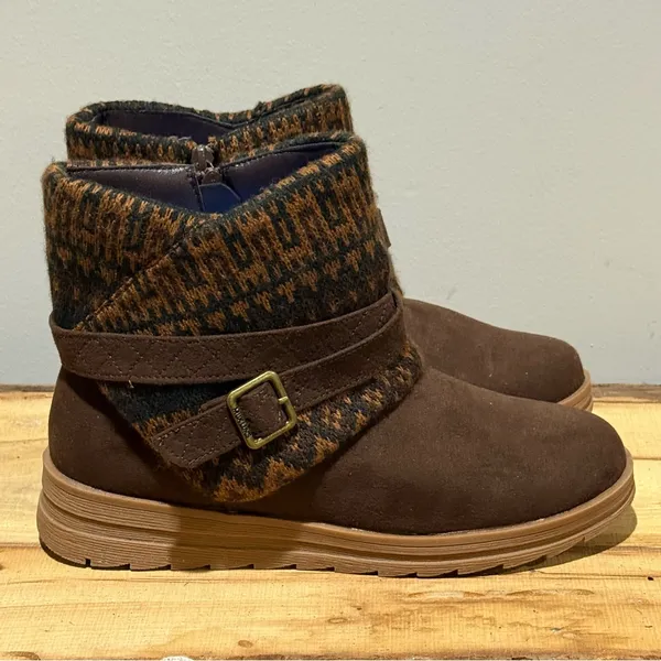 MUK LUKS Women s Natalie Naomi Boots Black Size‎ 8 A37 - Image 7