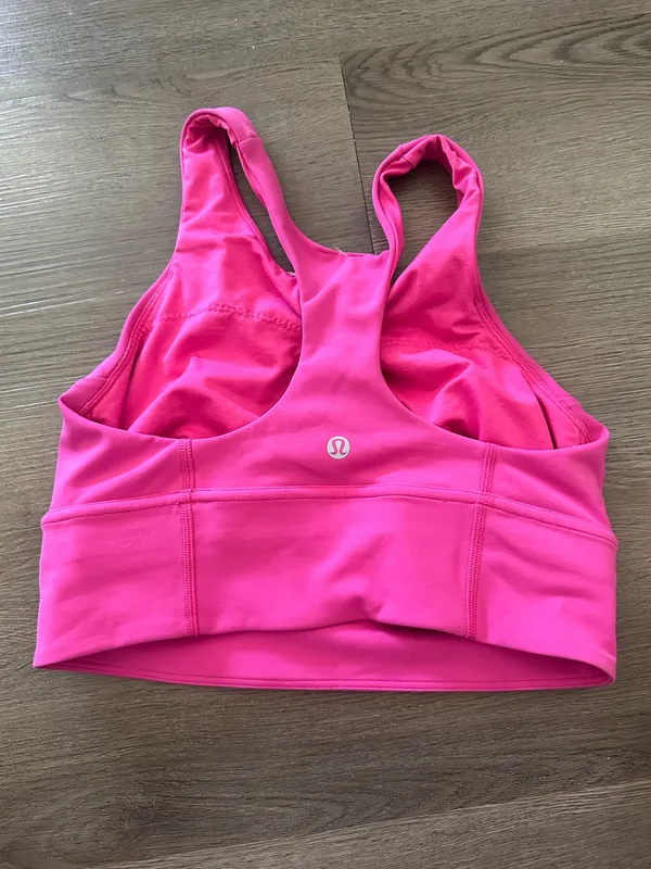 Lululemon hot pink sports bra - Image 2
