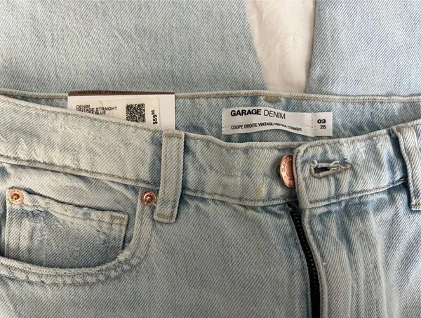 Garage Vintage Straight Jeans size 26 - Image 4