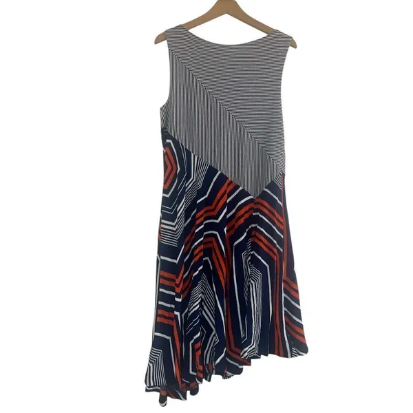 ✨Maeve Anthropologie Cameron assymetric swing Sz Medium dress✨ - Image 7