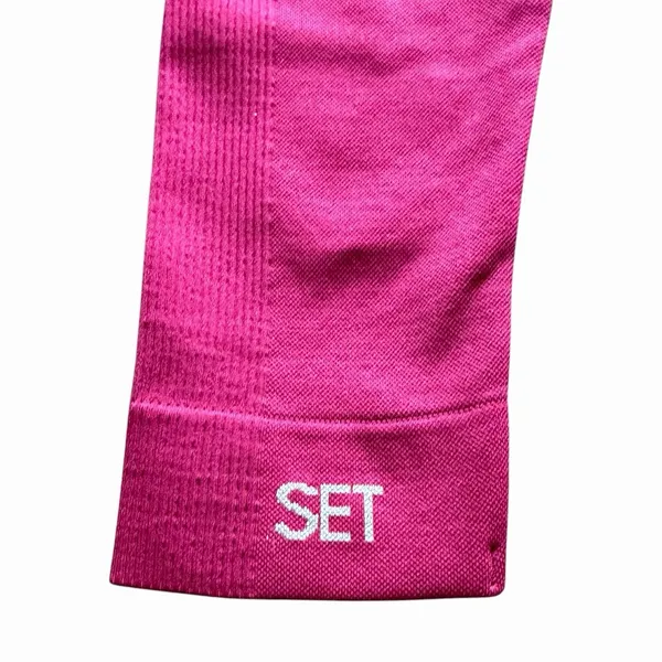 SET Active SculptFlex Leggings Wildberry High Rise Seamless Compression NWOT SM - Image 6
