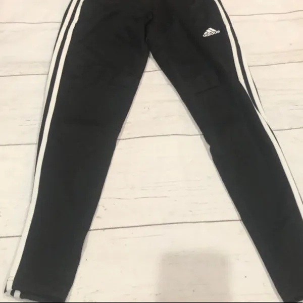 Adidas black track pants - Image 4