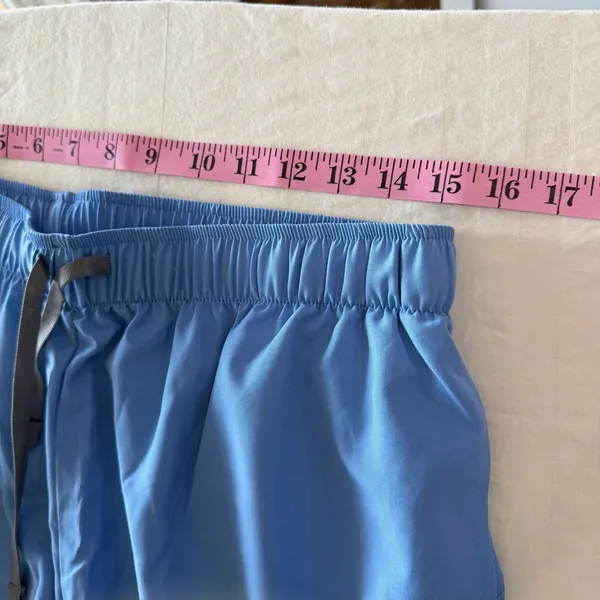 Women's Blue Two Piece Scrub Set Size XL #260646 - Image 8