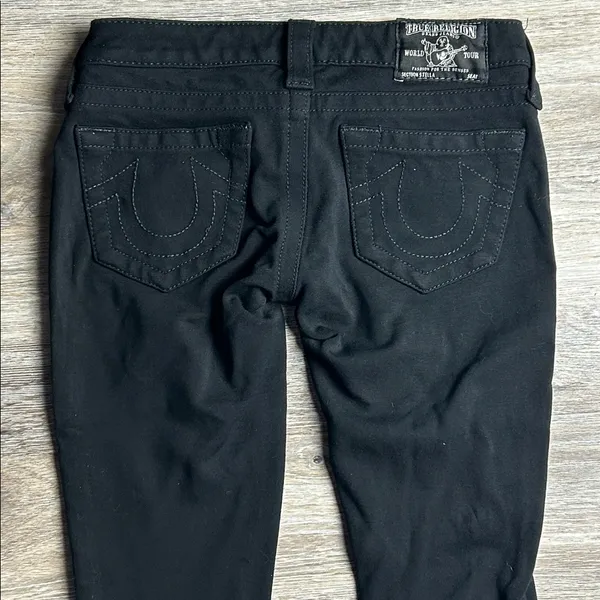 True Religion Stella Stretch Pointe Skinny Jeans Size 23 - Image 11
