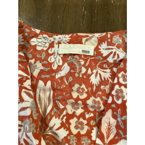 Ulla Johnson Kiri floral print ruffle mini Dress size 4 - Image 5