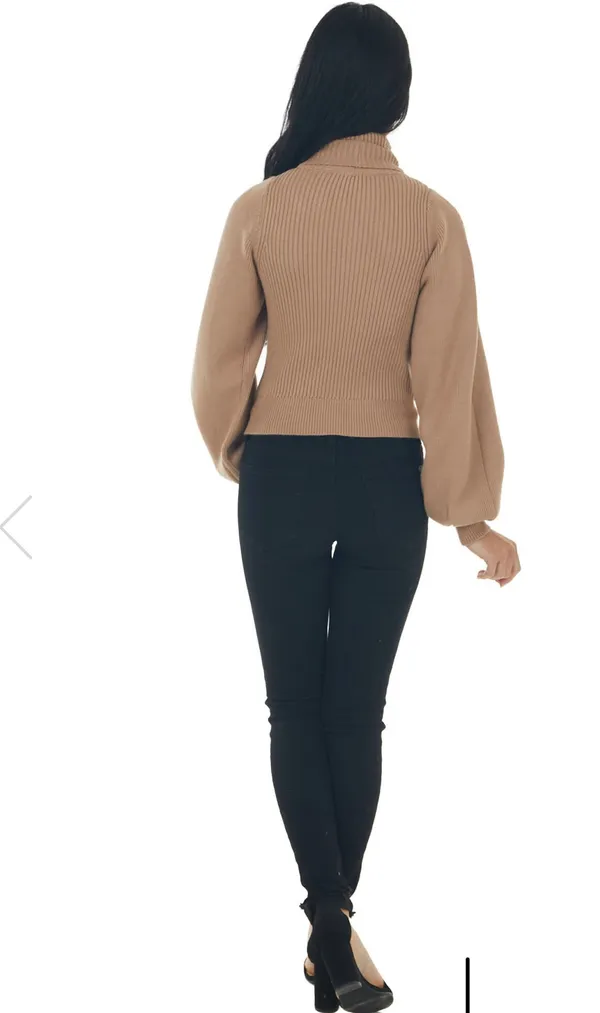 Turtleneck Sweater Top - Image 3
