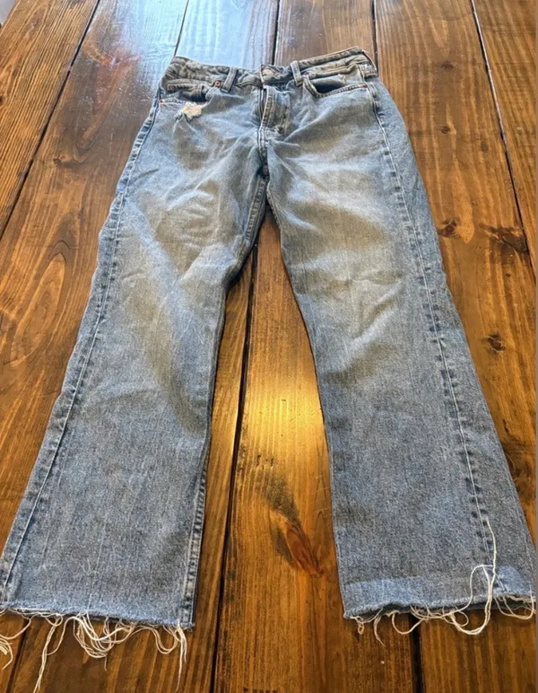 H&M Blue Flare & Wide Leg Jeans - Image 2