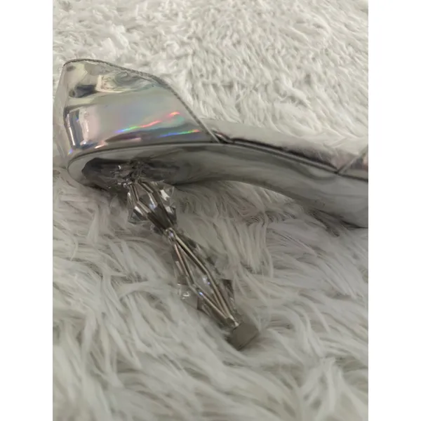 Jessica Rich x Steve Madden‎ Talia Dorsey iridescent pumps Shoes 5 - Image 4