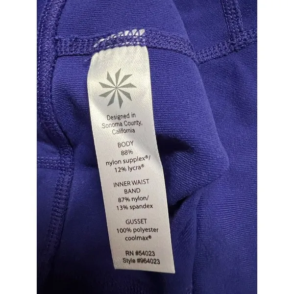 Athleta Women’s Athletic Biker Shorts Purple Size Medium‎ - Image 5