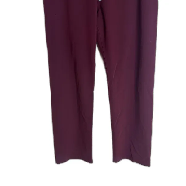 FIGS Pants ladies Large Burgundy Technical Collection Scrub pants Workwear - Image 3