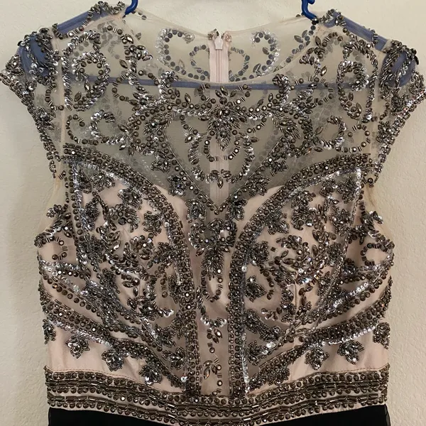 Womens Let’s Dress size Medium Black - Image 4