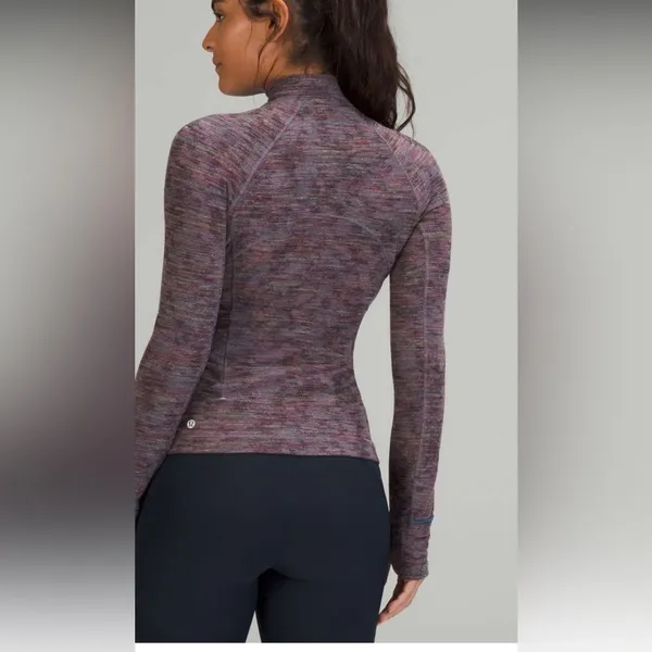 Lululemon AthleticaIts Rulu Run Half-Zip Women's Multicolor Long Sleeve - Image 2