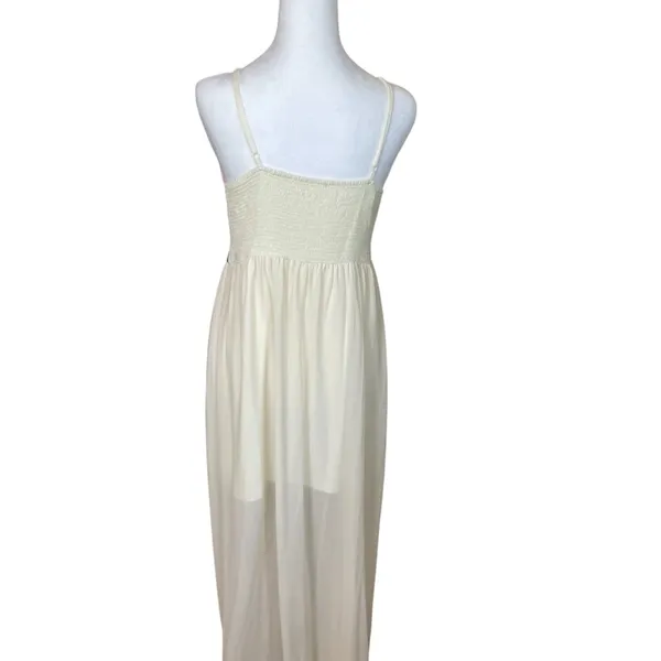 Flying Tomato Sleeveless Embroidered Lined Goddess‎ Maxi Dress Medium Bohemian - Image 8