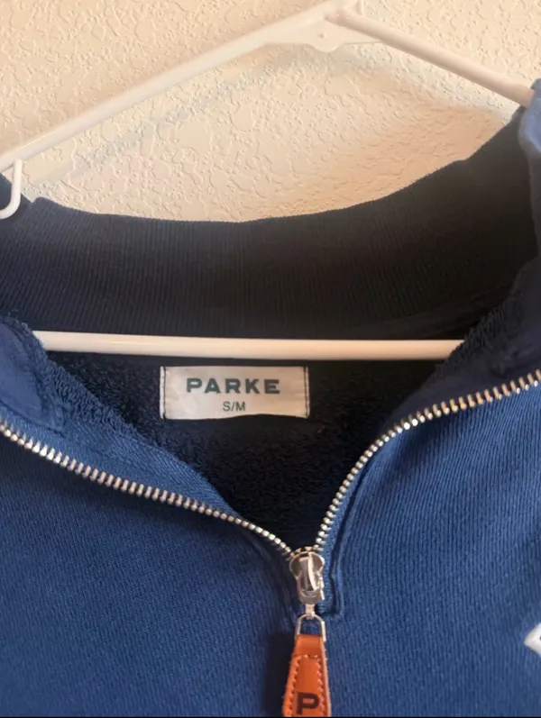 PARKE Blue Quarter Zip - Image 3