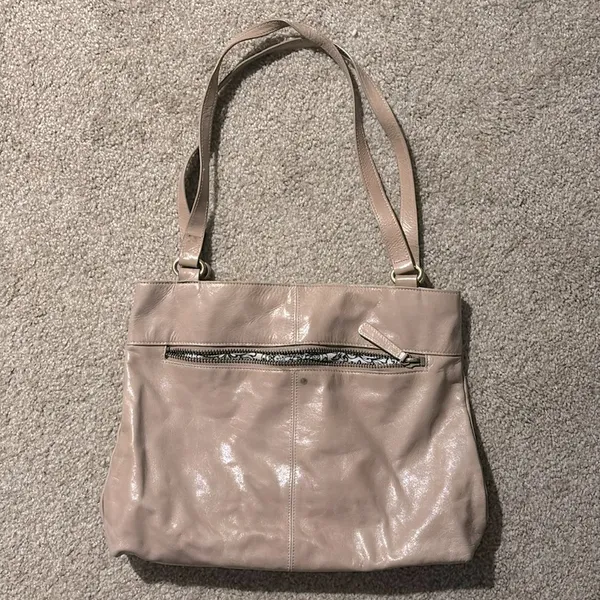 Hobo The Original Free People Beige Shoulder Bag - Image 10