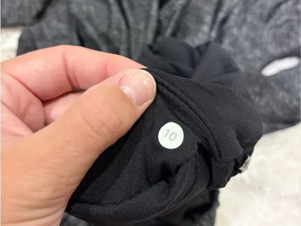lululemon athletica Heathered Charcoal Quarter-Zip Pullover - Image 3
