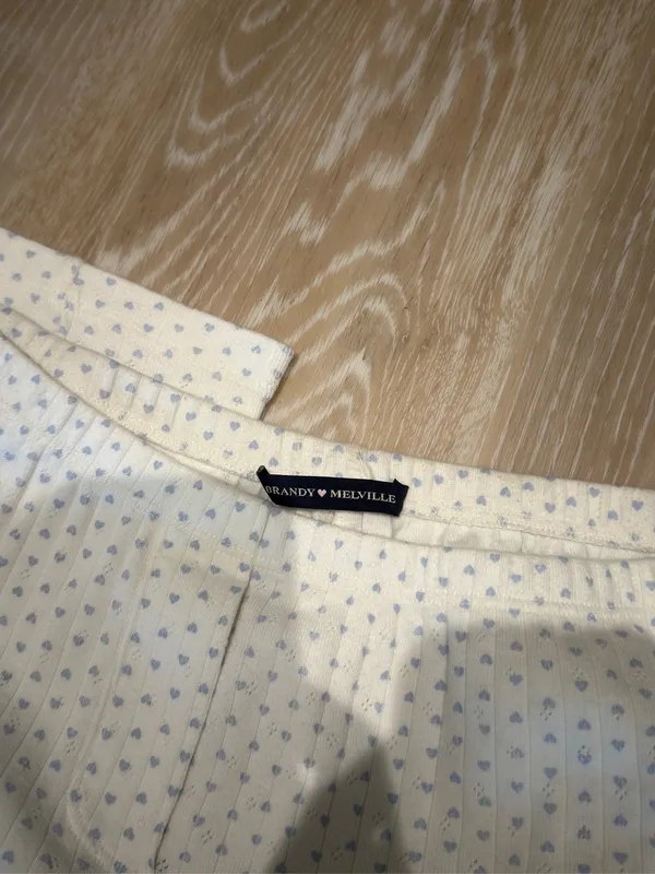 Brandy Melville Heart Sleep Pants - Image 2