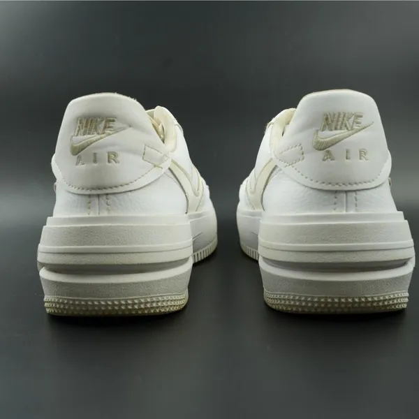 Nike AF1 PLT.AF.ORM Summit Triple White Sneaker DJ9946-100 Air Force 1 Women 9.5 - Image 9