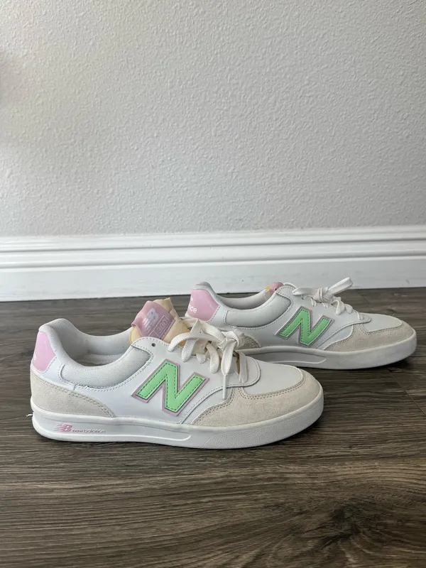 New Balance CT300 Pink Green Sneakers Women’s Size 8 - Image 9