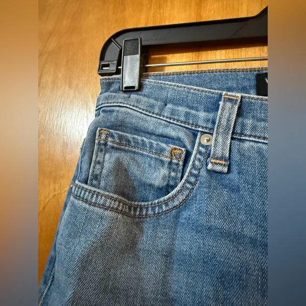 Veronica Beard Carolyn Baby Boot High Rise Jeans Blue Denim Button Fly Size 26/2 - Image 12